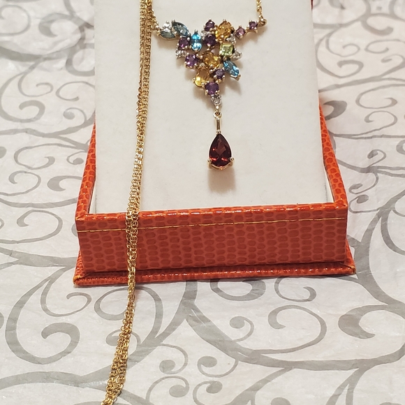Gemstone Necklace - Picture 6 of 7